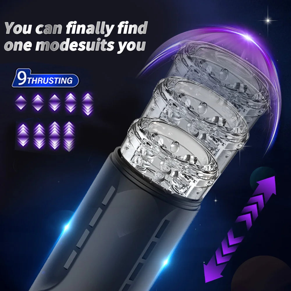 Male Masturbator Adult Sex Toys Automatic Stroker