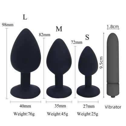 Anal Plug Vibrating Butt Plug