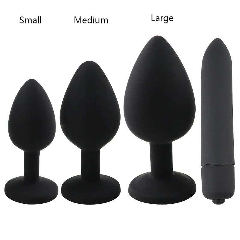Anal Dildo Butt Plug Anal Training Sets Anal Plug Dildos Sex Toys