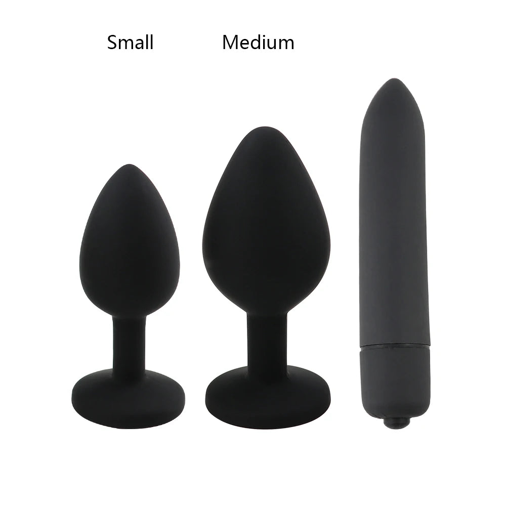 Anal Dildo Butt Plug Anal Training Sets Anal Plug Dildos Sex Toys