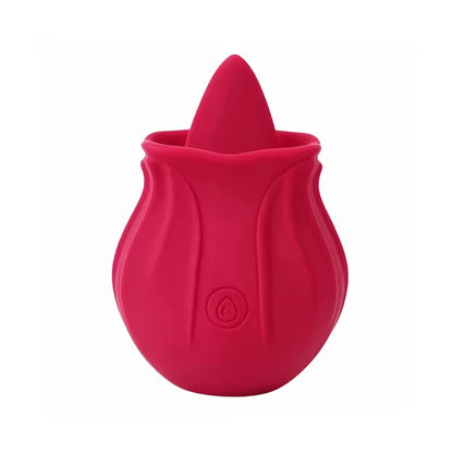 Rose Tongue Licking Vibrator For Women