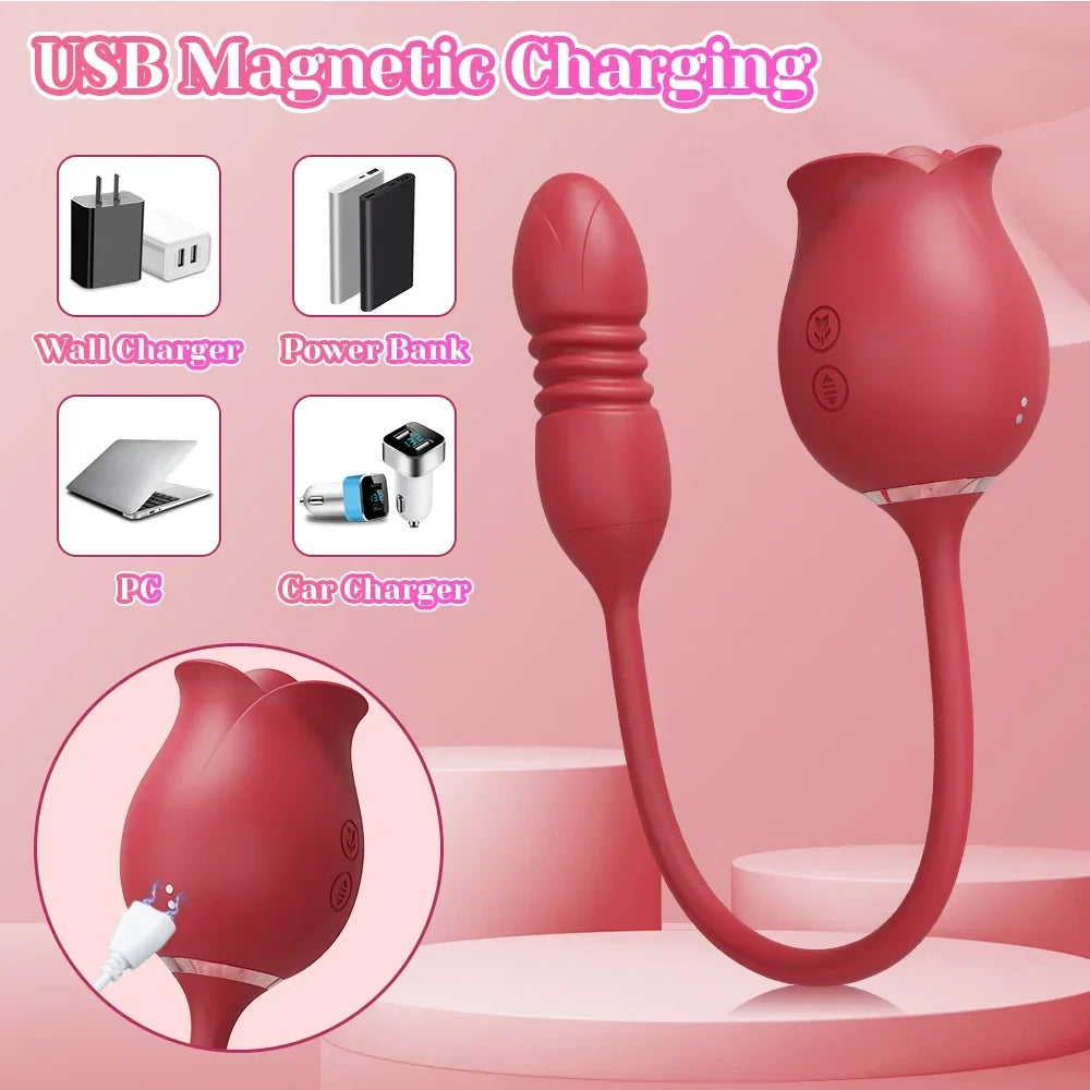 The After Hours Rose-Vibrator for Women
