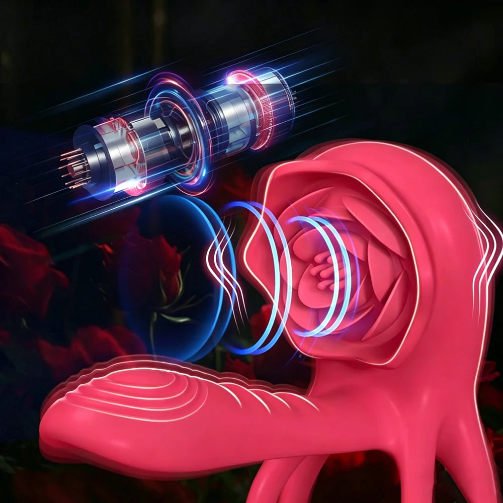 Rose Penis Ring Vibrator