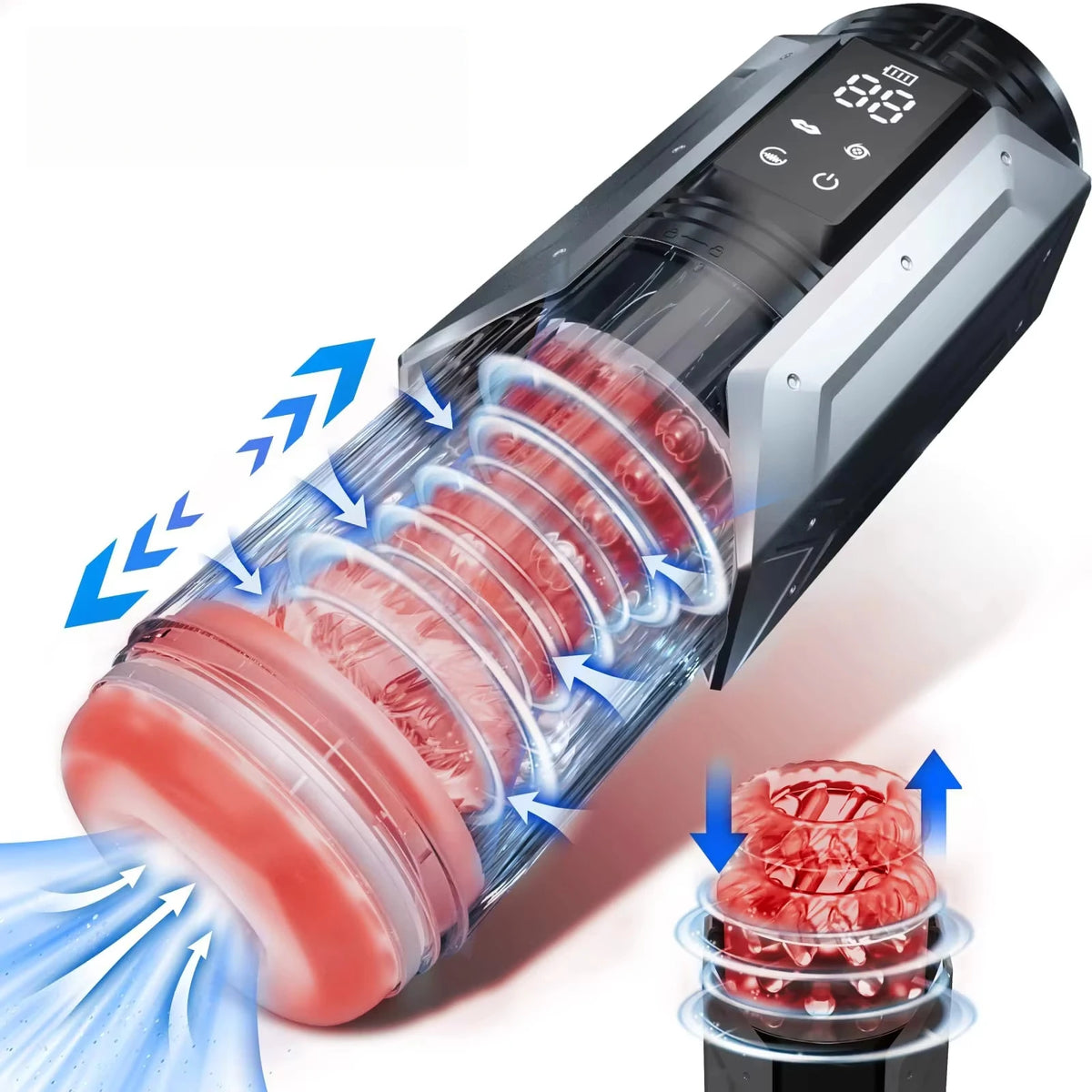 Automatic Male Masturbator Sex Toys for Men AI Sync Pocket Pussy