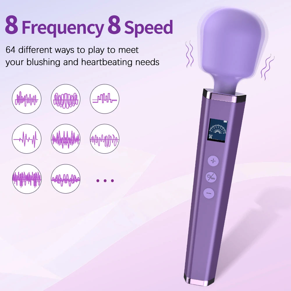 Supplier graphic claiming eight frequencies and eight speeds