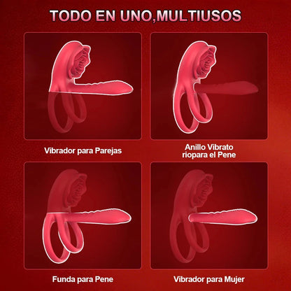 Rose Penis Ring Vibrator