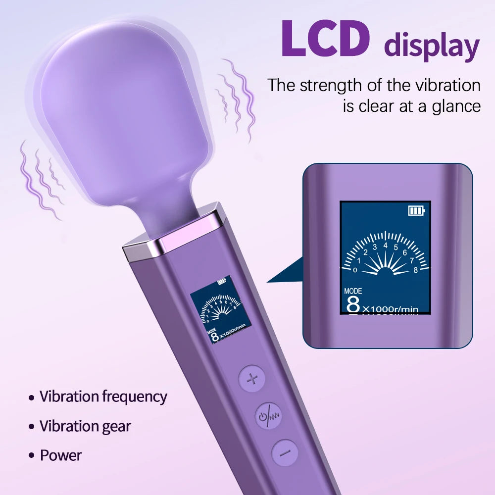 Supplier graphic showing the small display that indicates the current setting