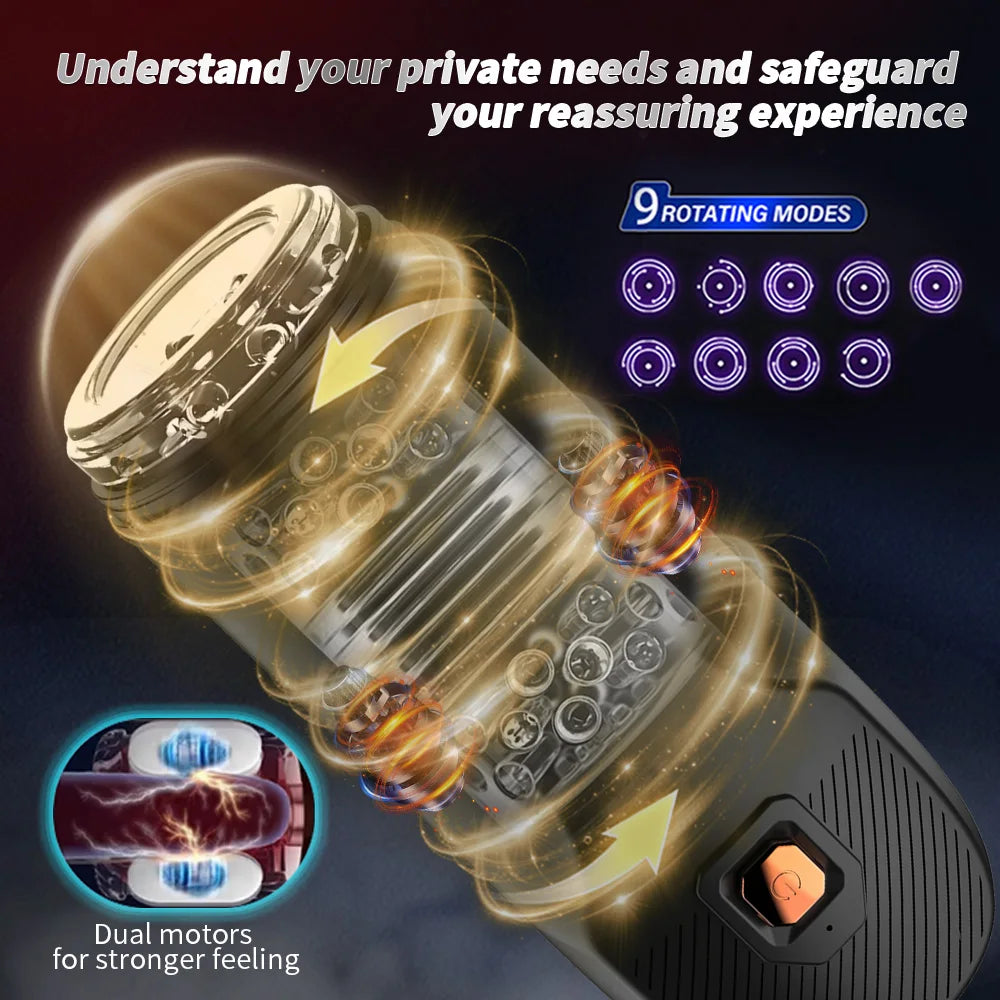 Male Masturbator Adult Sex Toys Automatic Stroker