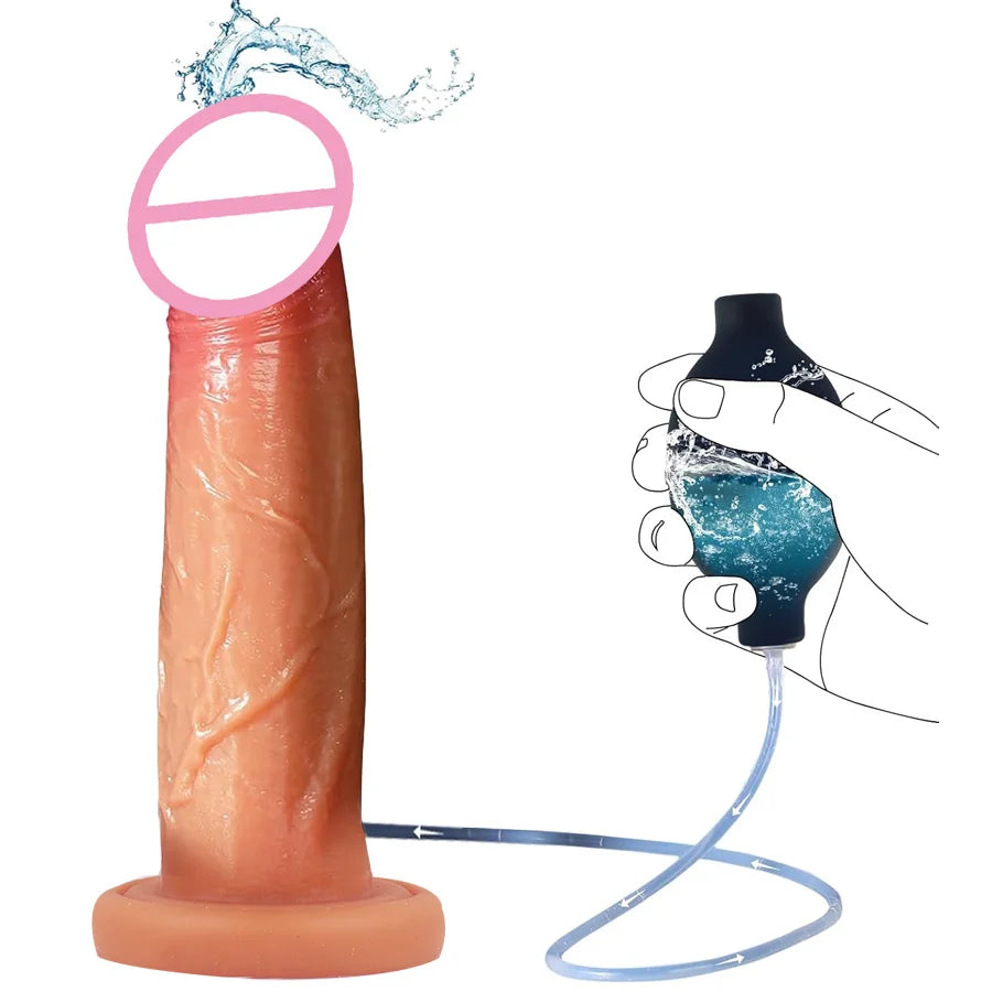 Supplier graphic showing water released from the tip