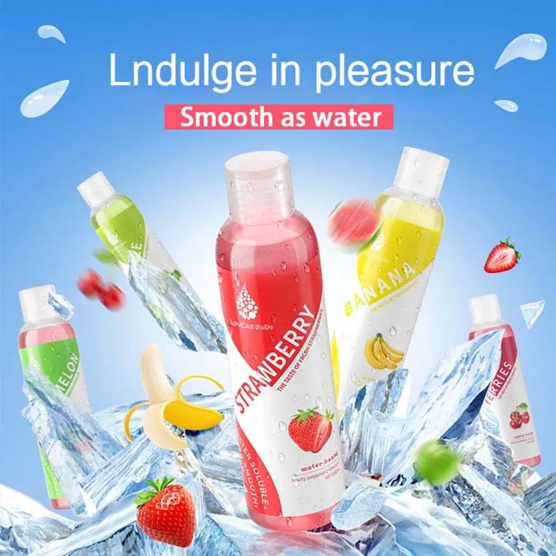 Supplier graphic of five bottles among ice, including an apple flavour that is not sold here