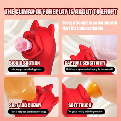 Sucking Rose Vibrator Adult Sex Toys